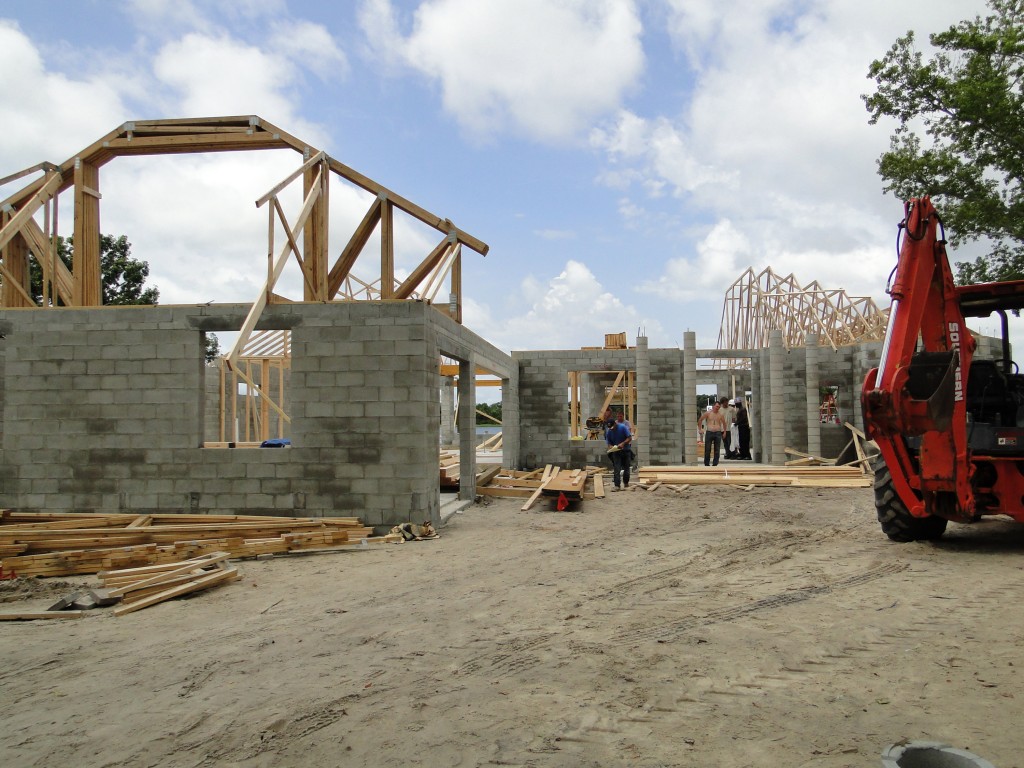 Standing The Trusses