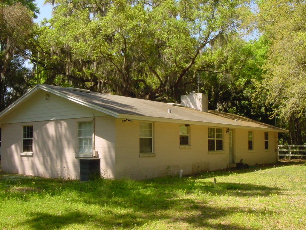 Rear Elevation Before Construction